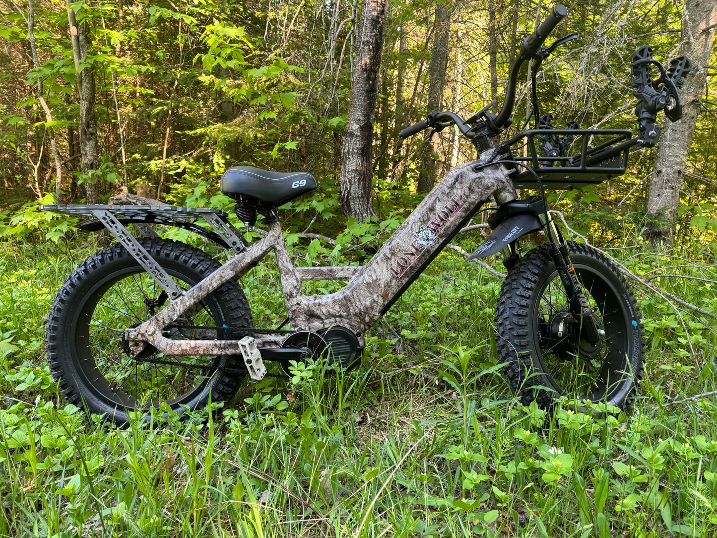Switchback MTM20 - 20" rim Middrive AWD hunting ebike